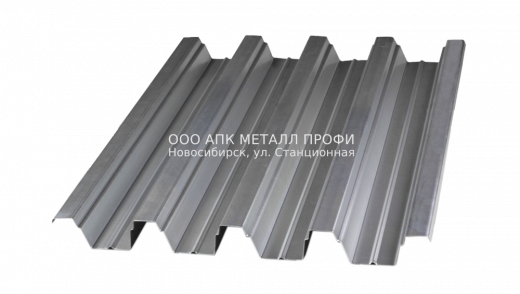 Профнастил Н75-750 оцинкованный толщина 0,8мм купить в Новосибирске - АПК Металл Профи