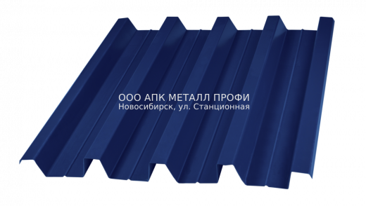 Профлист Н60 окрашенный толщиной 0.5мм купить в Новосибирске - АПК Металл Профи