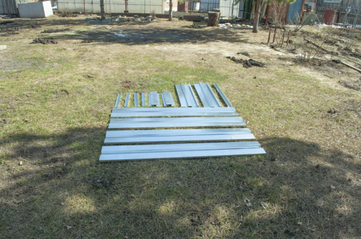 Грядка тыковка 2000х900 (Цинк) купить в Новосибирске - АПК Металл Профи