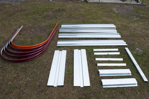 Грядка тыковка 2000х900 (Цинк) купить в Новосибирске - АПК Металл Профи