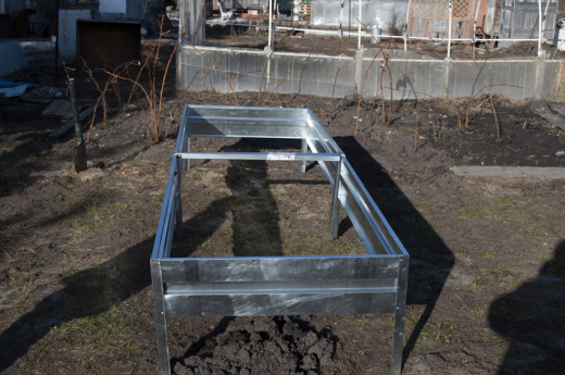 Грядка тыковка 2000х900 (Цинк) купить в Новосибирске - АПК Металл Профи