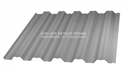 Профнастил НС35-1000 оцинкованный толщина 0,5мм купить в Новосибирске - АПК Металл Профи
