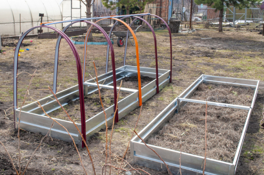 Грядка тыковка 1500х900 (Цинк) купить в Новосибирске - АПК Металл Профи