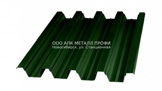 Профлист Н75 окрашенный толщиной 0.7мм купить в Новосибирске - АПК Металл Профи
