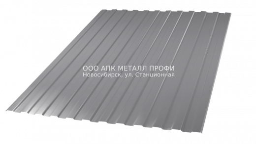 Профнастил Ссм10-1100 оцинкованный толщина 0,8мм купить в Новосибирске - АПК Металл Профи
