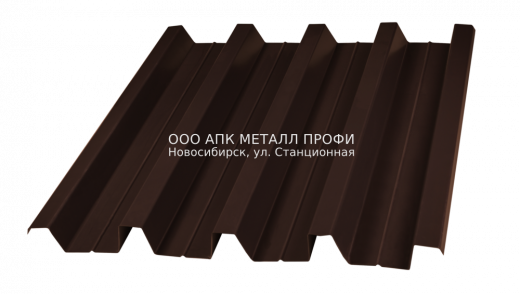 Профлист Н60 окрашенный толщиной 0.7мм купить в Новосибирске - АПК Металл Профи