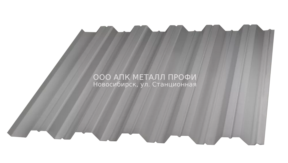 Профнастил НС35-1000 оцинкованный толщина 0,45мм купить в Новосибирске - АПК Металл Профи