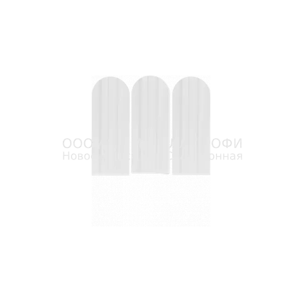Металлический штакетник Премиум   -  9003 Белый полиэстер купить в Новосибирске - АПК Металл Профи