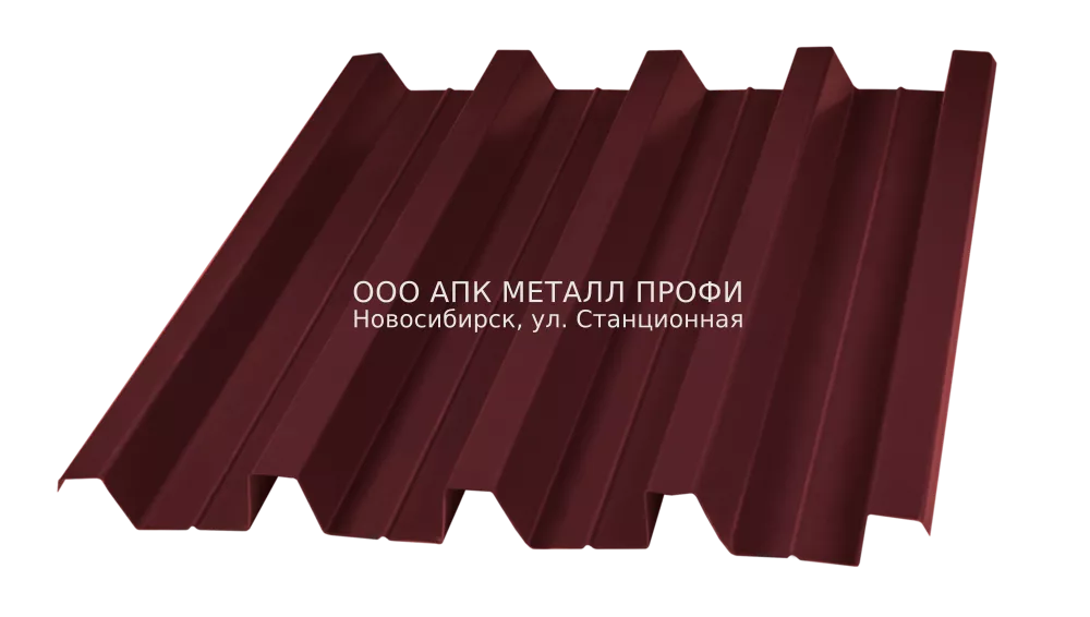 Профлист Н60 окрашенный толщиной 0.5мм купить в Новосибирске - АПК Металл Профи